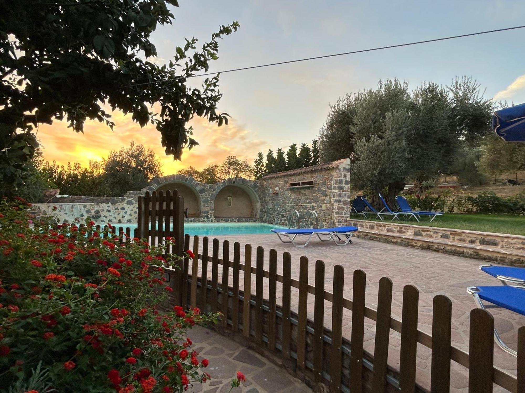 Villa Daphnis&Chloe Pyrgi Thermis Exterior foto