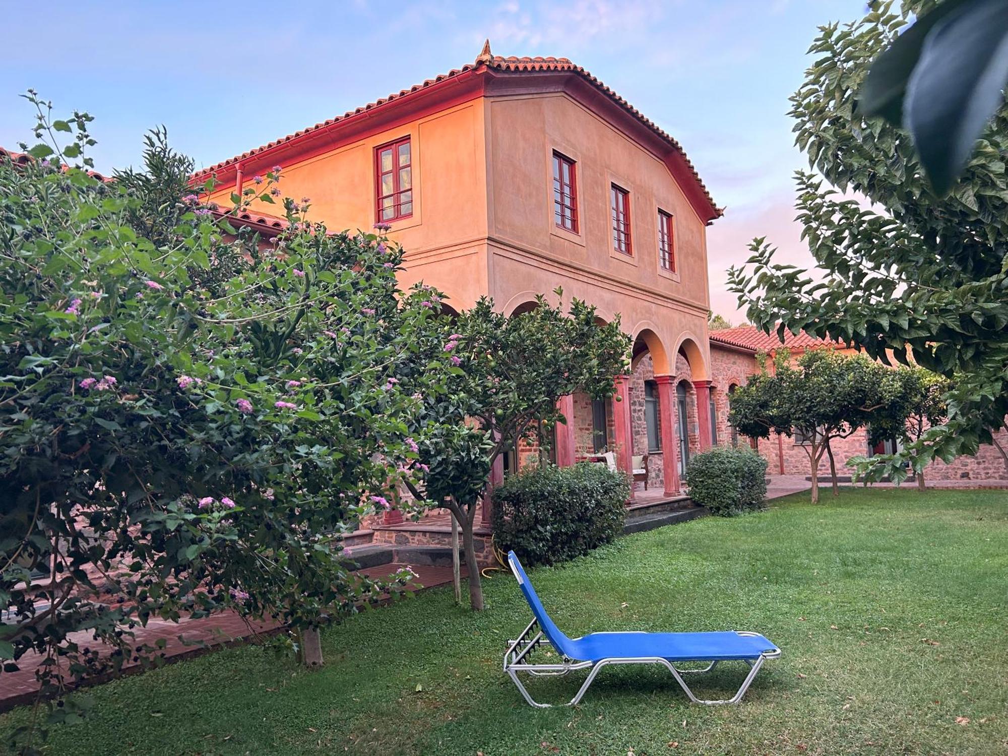 Villa Daphnis&Chloe Pyrgi Thermis Exterior foto