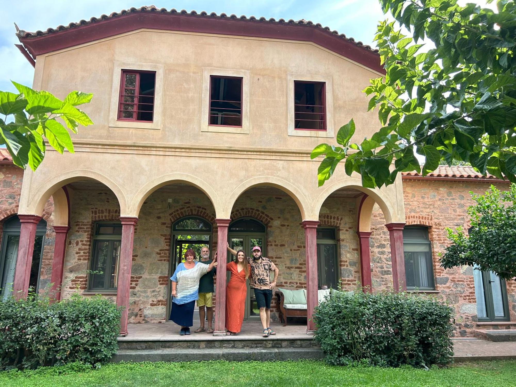 Villa Daphnis&Chloe Pyrgi Thermis Exterior foto